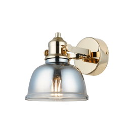 Opviq Mago - 80-19 Lámpara de pared de metal y vidrio en laca antigua